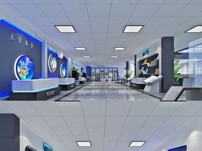 科技展厅3DMax高清模型与多媒体数字技术整合应用